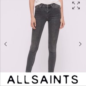 All Saints mid-rise jeans